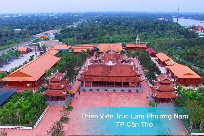 Toàn cảnh Thiền viện Trúc Lâm Phương Nam