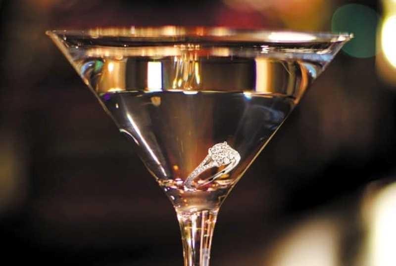 Vị thần tình yêu Cocktail Martini on the Rock