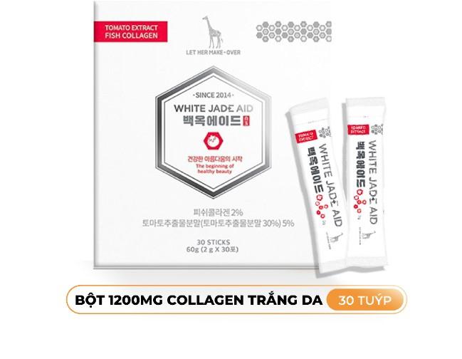 Collagen trắng da Hàn Quốc White Jade Aid