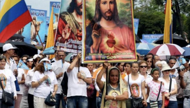 Cuộc diễu hành Công Giáo tại Colombia