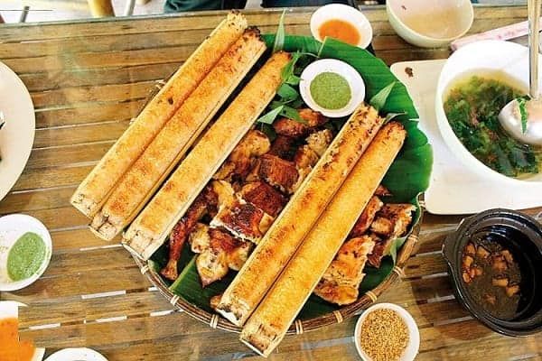 Cơm Lam Gà Nướng Bazan-Pleiku