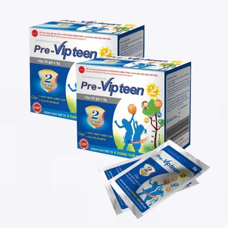 Cốm Pre-Vipteen 2 - bổ sung Canxi cho trẻ trên 6 tháng tuổi