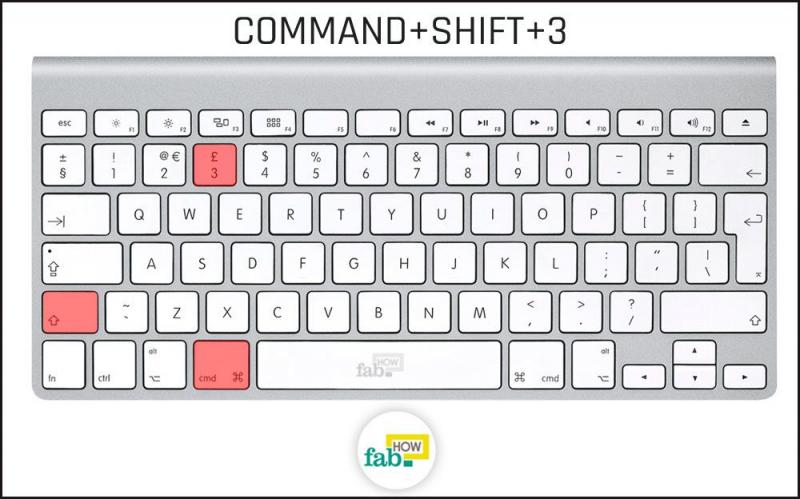 Chụp ảnh màn hình với Command + Shift + 3 hoặc 4