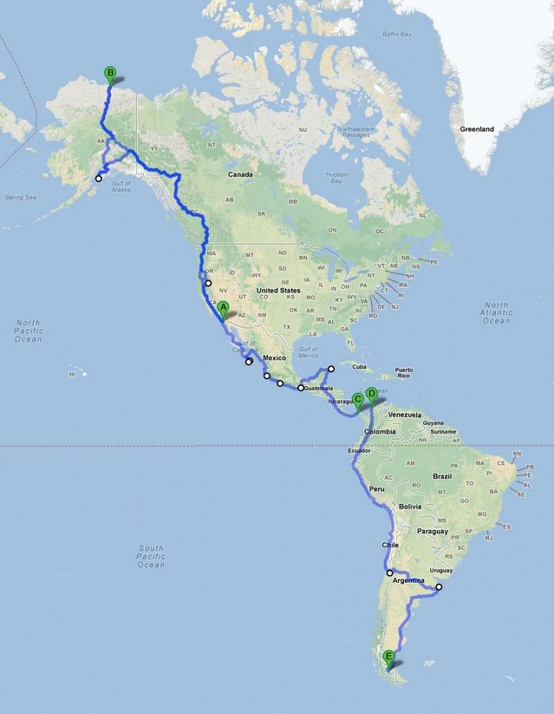 Con đường dài nhất thế giới - Pan-American