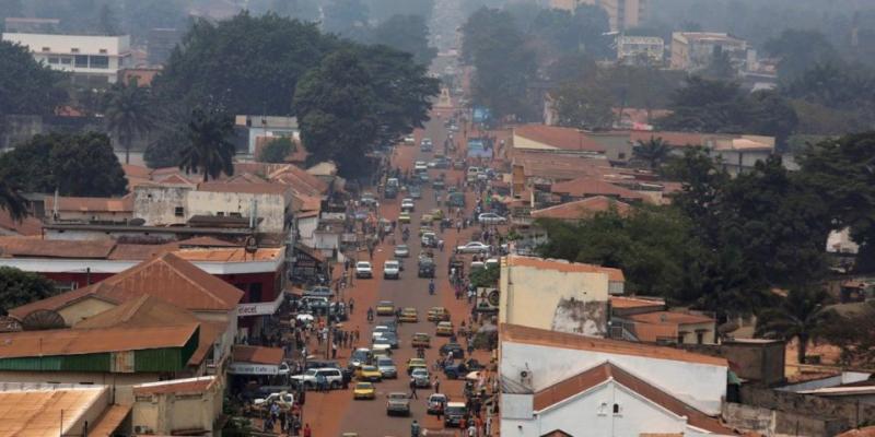 Một góc thủ đô Bangui của CH Trung Phi