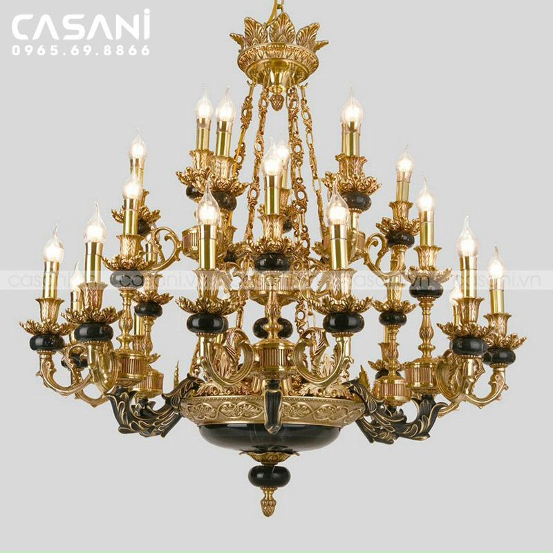 Thương hiệu đèn pha lê Casani được nhiều khách hàng lựa chọn