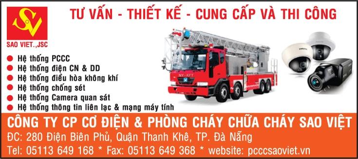Công ty cổ phần cơ điện và phòng cháy chữa cháy Sao Việt