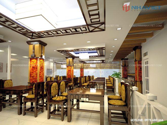 Nội thất nhà hàng thiết kế bởi Nhà Việt