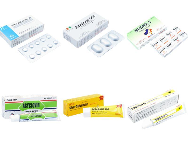 Một số sản phẩm thuốc nổi bật của Công ty Cổ phần Dược Medipharco