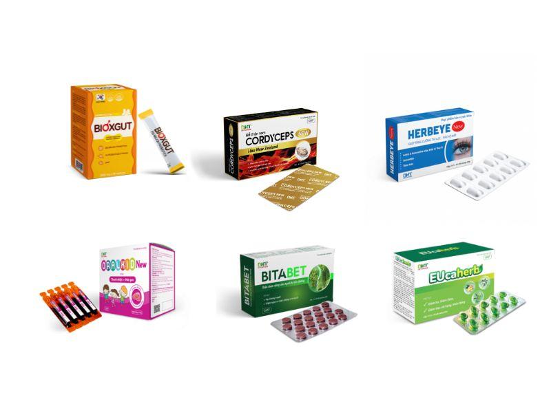 Một số sản phẩm thuốc nổi bật của Công ty Cổ phần Dược phẩm Hà Tây (Hataphar)