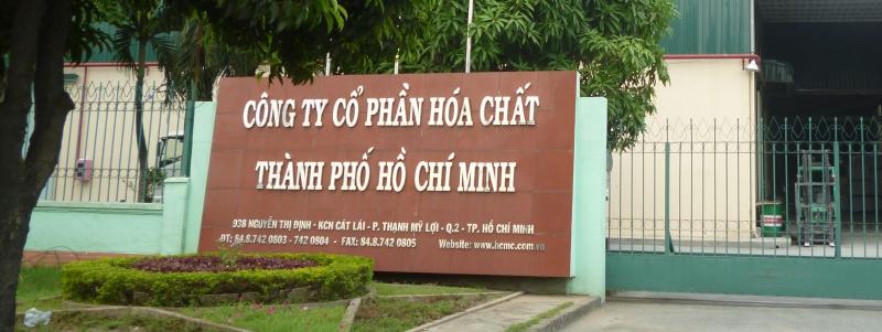 Công ty CP hóa chất TP. Hồ Chí Minh
