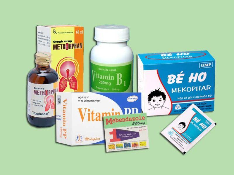 Một số sản phẩm thuốc nổi bật của Công ty Cổ phần Hoá - Dược phẩm Mekophar