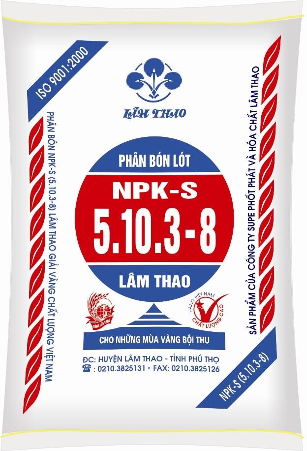 Sản phẩm phân hỗn hợp NPK của công ty cổ phần Supe phốt phát và hóa chất Lâm Thao