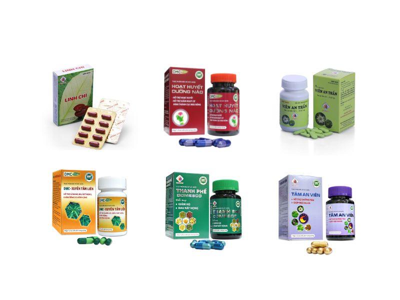 Một số sản phẩm thuốc nổi bật của Công ty Cổ phần Xuất nhập khẩu Y tế Domesco (DMC)