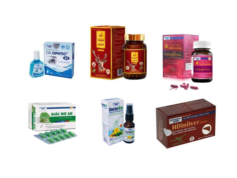 Một số sản phẩm thuốc nổi bật của Công ty CP Dược vật tư y tế Hải Dương (HDPHARMA)