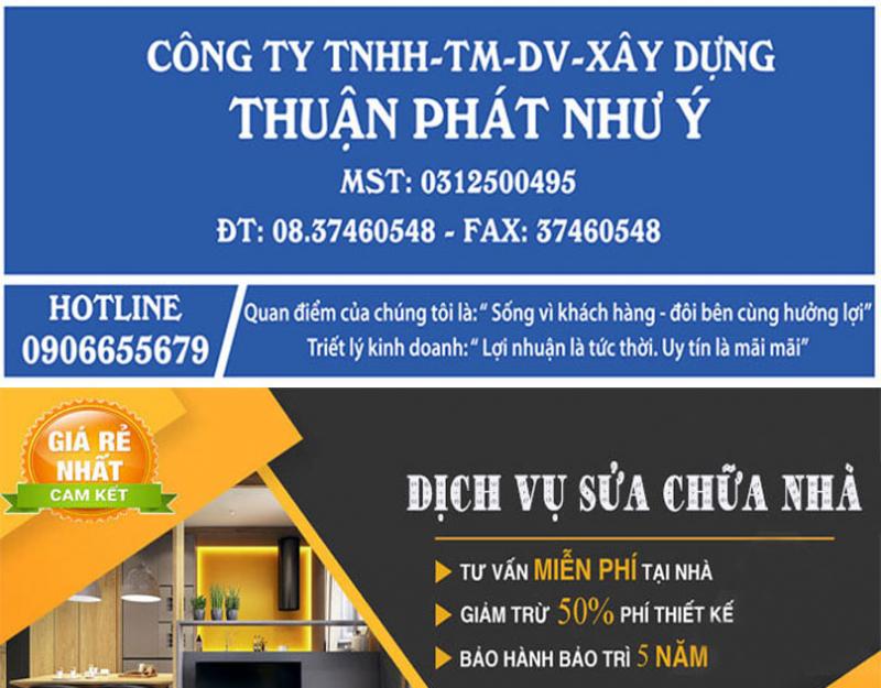 ﻿Công ty dịch vụ sơn nhà Thuận Phát Như Ý