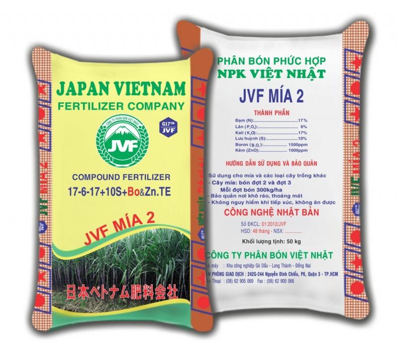 Sản phẩm phân bón của Công ty phân bón Việt Nhật