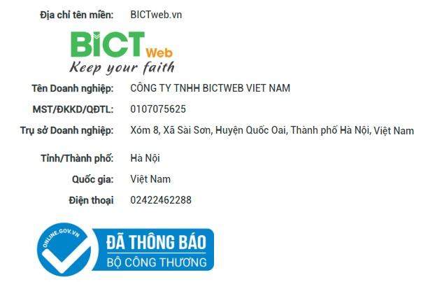 Công ty TNHH BICTweb Việt Nam