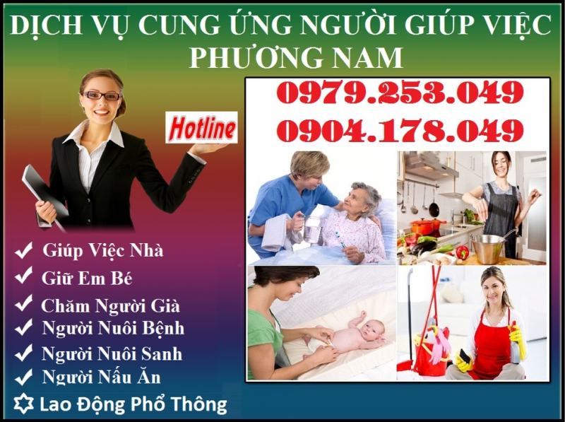 Công ty TNHH DV Giúp việc nhà Phương Nam (Nguồn: Internet)