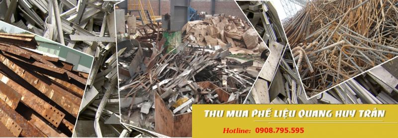 Quang Huy Trần chuyên nhận hợp đồng dài hạn thu mua phế liêu đồng, nhôm, inox, sắt, thép, nhựa các loại với số lượng lớn trên toàn quốc