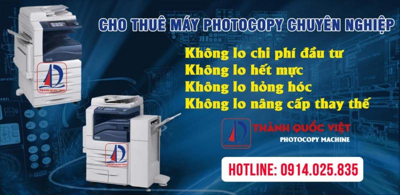 Công ty TNHH TM và DV Thành Quốc Việt - Cho thuê máy Photocopy giá rẻ tại Đà Nẵng