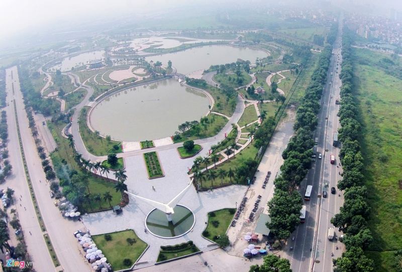 Công viên Hòa Bình đồng hàng cùng u23 Việt Nam
