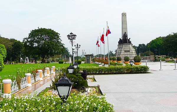 Công viên Rizal là một trong những không gian xanh thư giãn nổi tiếng nhất của Manila