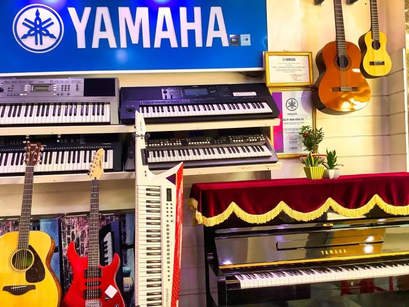 Giấy ủy quyền đại lý Yamaha của Organ Kim Lan