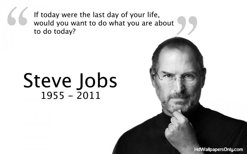 Steve Jobs: tự động viên mình mỗi sáng