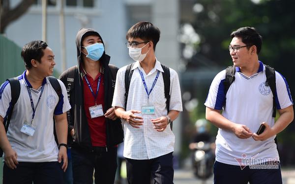Học sinh Đà Nẵng vừa trở lại trường cách đây 3 ngày - ảnh: Internet