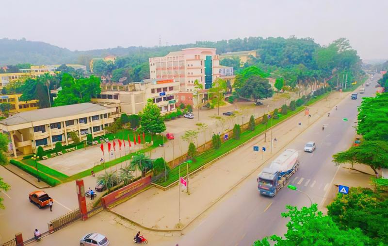 Khuôn viên trường Đại học Lâm nghiệp
