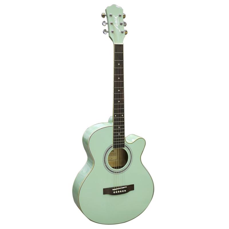 Đàn Guitar Acoustic Fenix xanh ngọc