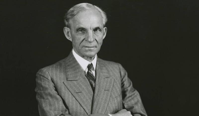 Henry Ford đã không từ bỏ cho dù ông đã từng phá sản 2 doanh nghiệp ô tô trước khi có Ford