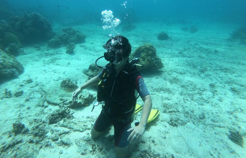 Lặn ngắm san hô ở đảo Boracay