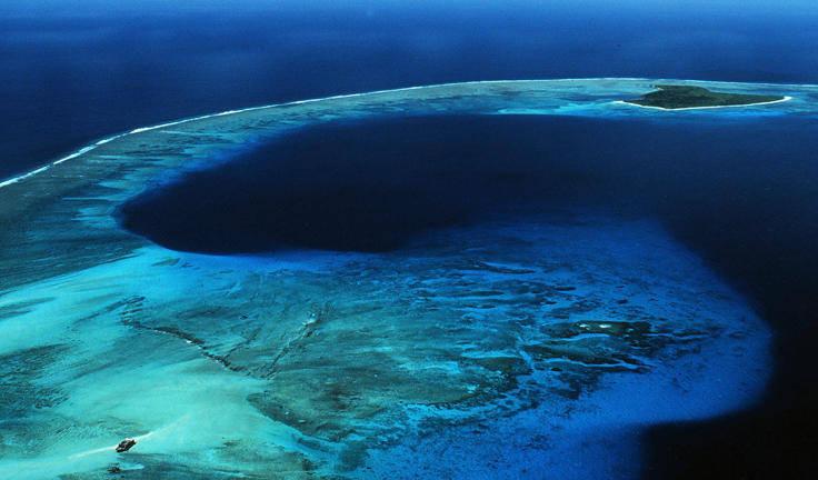 Đảo san hô vòng Bikini thuộc quần đảo Marshall