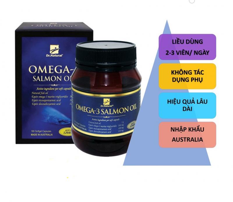 Dầu cá Dr.Natural Omega 3 Salmon Oil