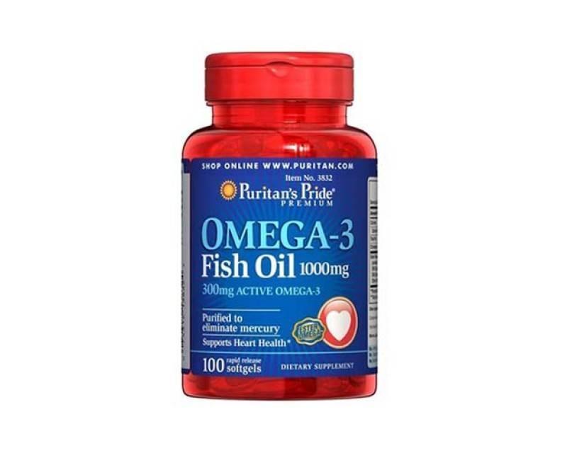 Dầu cá Omega 3 Fish Oil Puritan's Pride