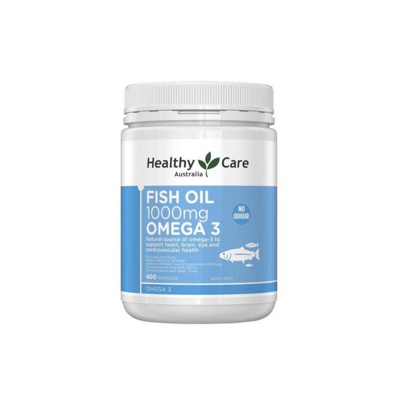 Dầu cá Omega 3 Healthy Care Fish Oil