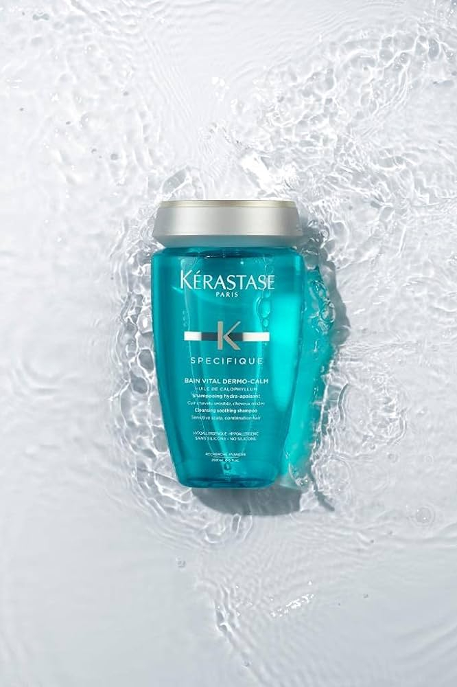 Dầu gội cho da đầu nhạy cảm, tóc hỗn hợp Kerastase Bain Vital Dermo-Calm 250ml