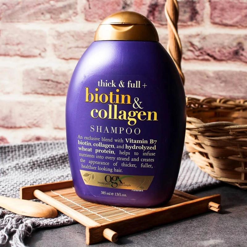 Dầu gội đầu OGX Thick & Full + Biotin & Collagen Shampoo