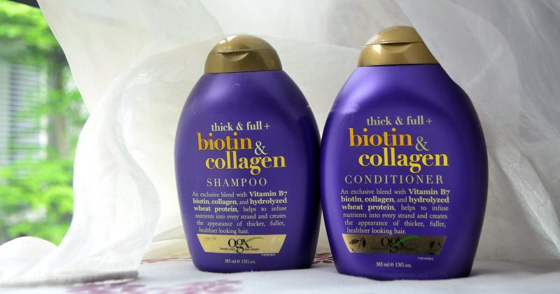Dầu gội đầu OGX Thick & Full + Biotin & Collagen Shampoo