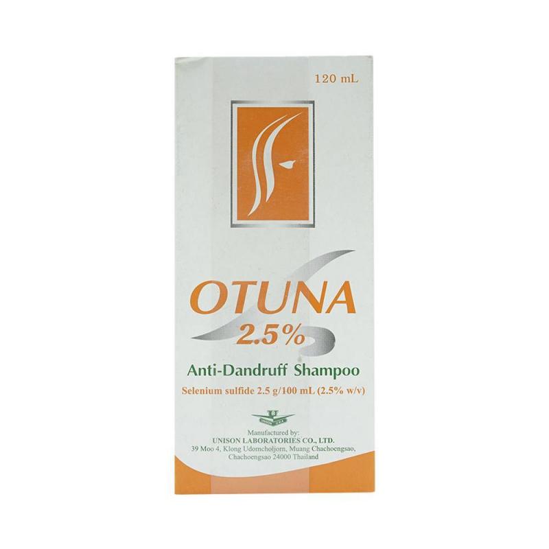 Dầu gội giảm gàu lang ben, tiết bã nhờn, nấm ngứa ở da đầu Otuna 2.5%