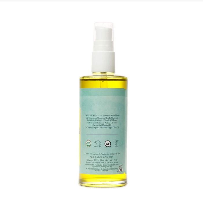 Dầu massage dưỡng ẩm Badger Baby Oil Organic
