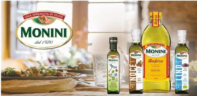 Dầu olive cho bé Monini