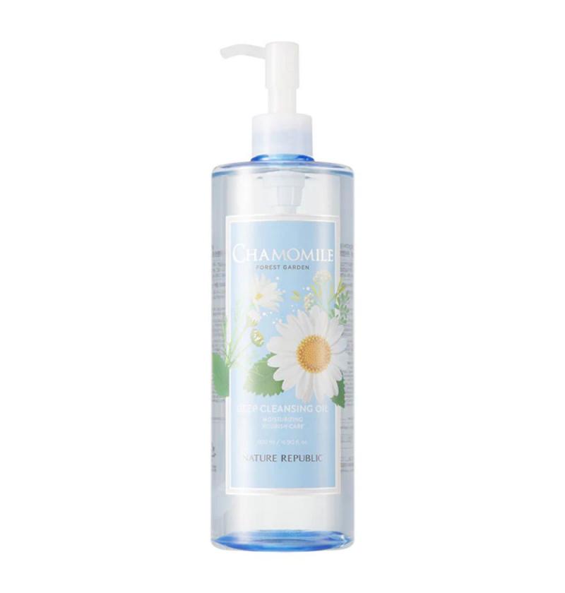 Dầu tẩy trang chiết xuất hoa cúc NATURE REPUBLIC Forest Garden Chamomile Cleansing Oil