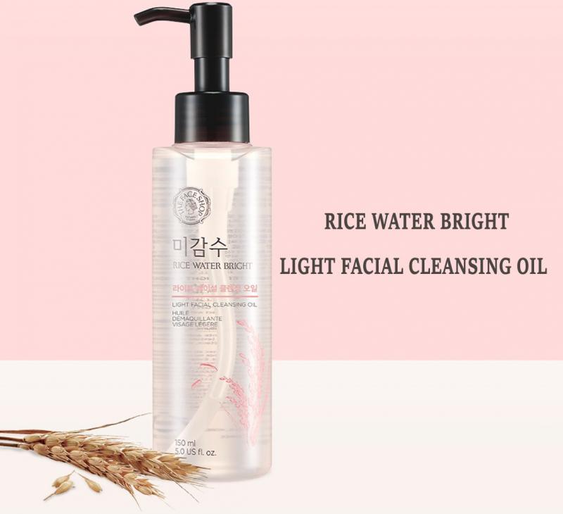 Dầu tẩy trang làm sáng da Thefaceshop Rice Water Bright Light Facial Cleansing Oil