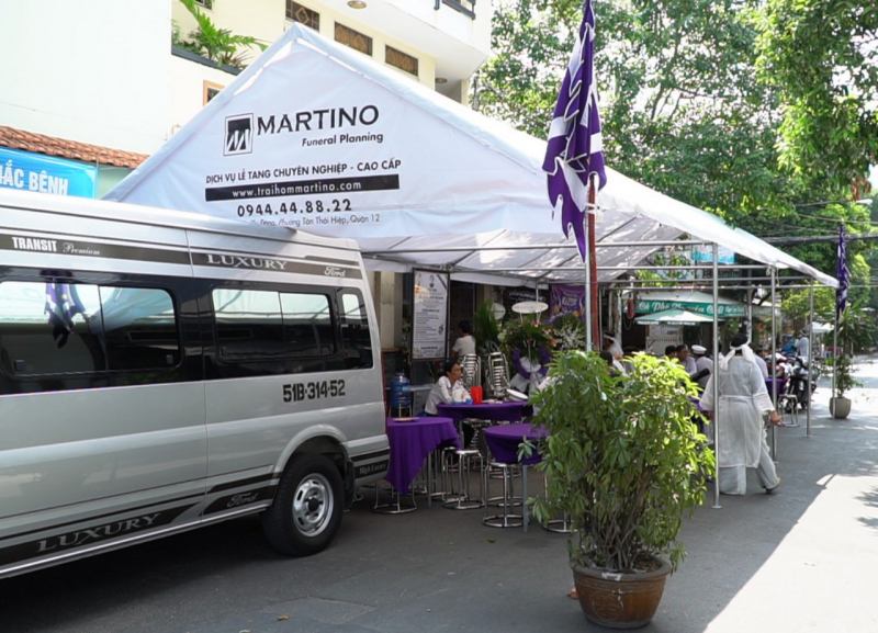 Dịch vụ mai táng trọn gói của trại hòm Martino
