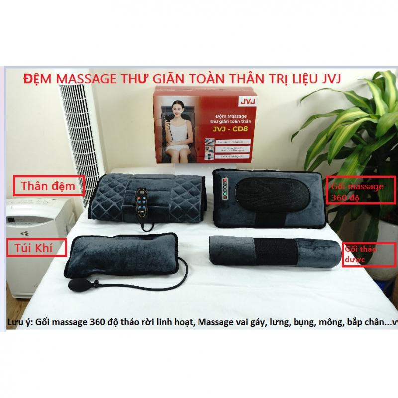 Đệm massage toàn thân thảo dược JVJ JH-CD8