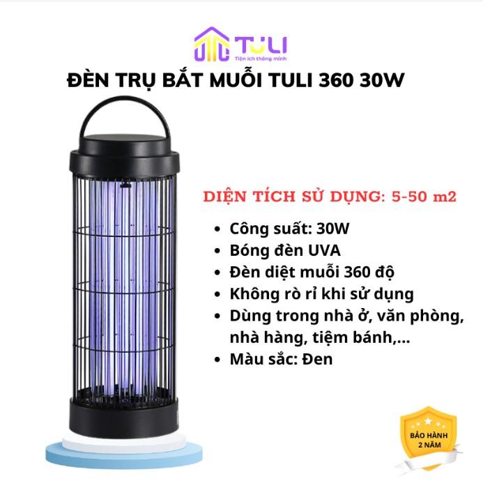 Đèn máy bắt muỗi thông minh Tuli 360 30W