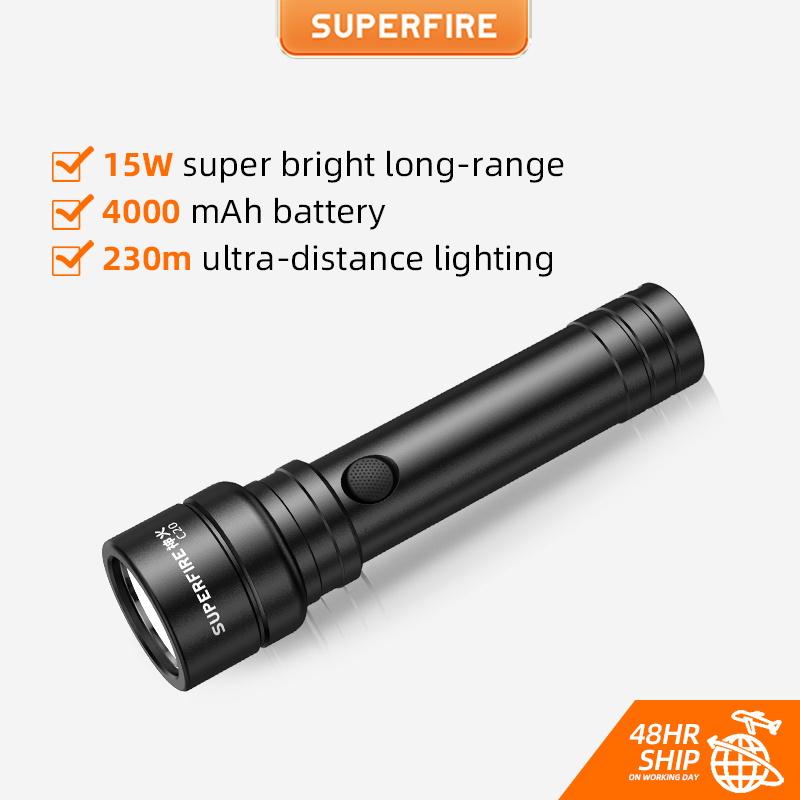 Đèn pin siêu sáng Superfire A12